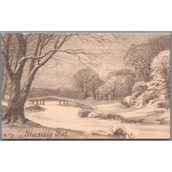 Julem�rke 1912 p� Postkort