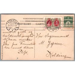 Julem�rke 1912 p� Postkort