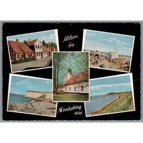 Hilsen fra �r�sk�bing - Postkort - Brugt