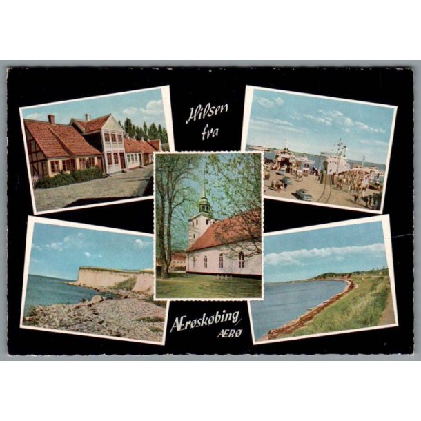 Hilsen fra �r�sk�bing - Postkort - Brugt