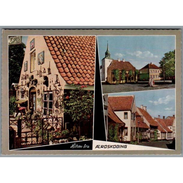 Hilsen fra �r�sk�bing - Postkort - Ubrugt