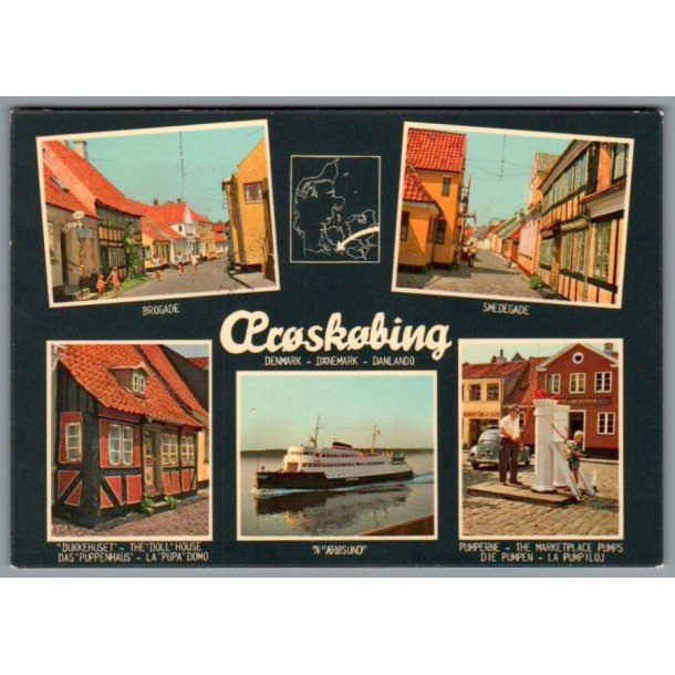 �r�sk�bing - Postkort - Brugt