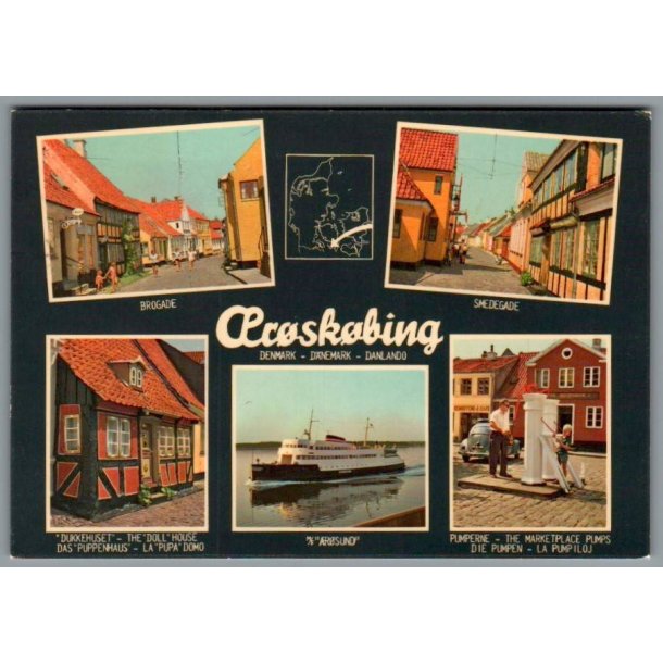 �r�sk�bing - Postkort - Brugt