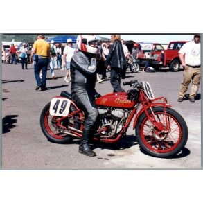 Motorcykel  INDIAN -  Foto 15 x 10 cm.