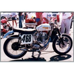 Motorcykel  BSA -  Foto 15 x 10 cm.