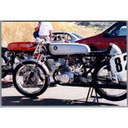 Motorcykel  HONDA -  Foto 15 x 10 cm.