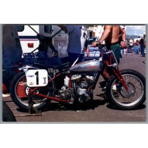 Motorcykel  INDIAN -  Foto 15 x 10 cm.