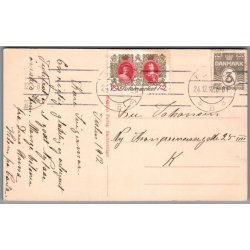 Julem�rke 1912 p� Postkort