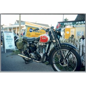 Motorcykel  BSA -  Foto 15 x 10 cm.