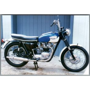 Motorcykel  Triumph -  Foto 15 x 10 cm.