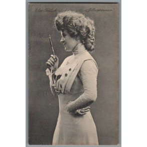 Else Frlich i Dollarprinsessen - Skuespiller - Postkort - Brugt