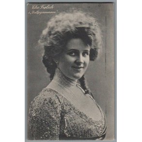 Else Frlich i Dollarprinsessen - Skuespiller - Postkort - Brugt