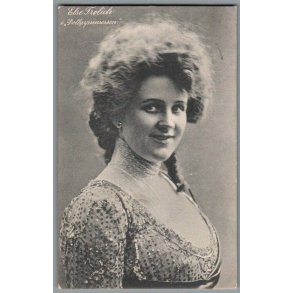 Else Frlich i Dollerprinsessen - Skuespiller - Postkort - Brugt