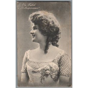 Else Frlich i Dollerprinsessen - Skuespiller - Postkort - Brugt