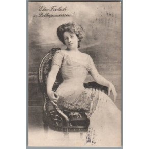 Else Frlich i Dollerprinsessen - Skuespiller - Postkort - Brugt