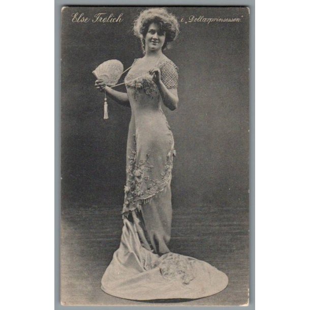 Else Frlich i Dollerprinsessen - Skuespiller - Postkort - Ubrugt