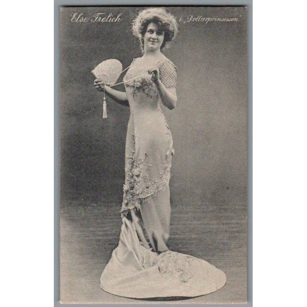 Else Frlich i Dollerprinsessen - Skuespiller - Postkort - Brugt