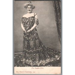 Fru Engelke Friis - Skuespiller - Postkort - Ubrugt