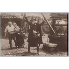 Olaf Fnss - Skuespiller - Postkort - Brugt