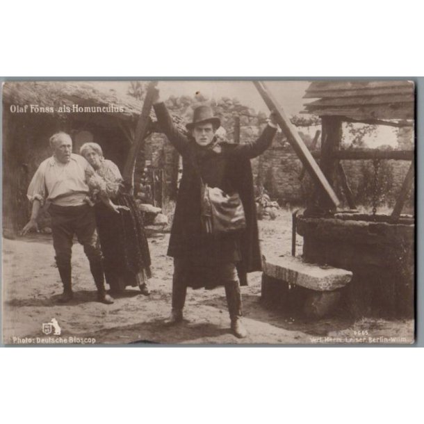 Olaf Fnss - Skuespiller - Postkort - Brugt