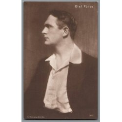 Olaf Fnss - Skuespiller - Postkort - Ubrugt