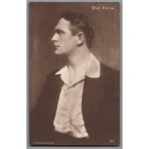Olaf Fnss - Skuespiller - Postkort - Ubrugt
