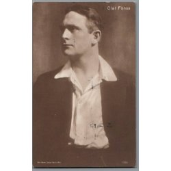 Olaf Fnss - Skuespiller - Postkort - Brugt
