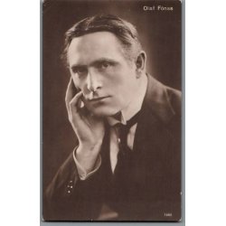 Olaf Fnss - Skuespiller - Postkort - Brugt
