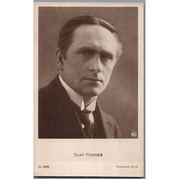 Olaf Fnss - Skuespiller - Postkort - Ubrugt