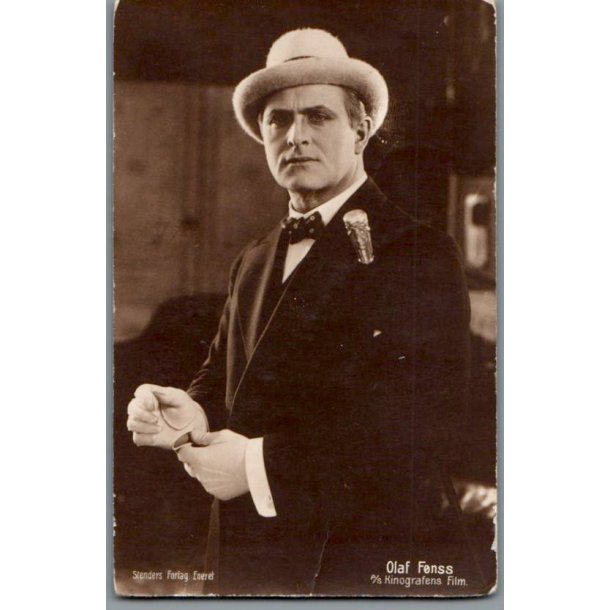 Olaf Fnss - Skuespiller - Postkort - Ubrugt