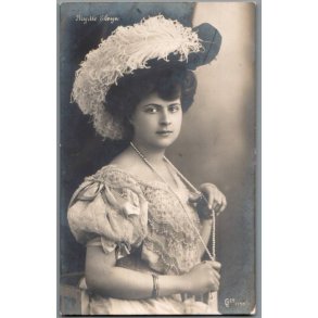 Myrtle Elvyen - Skuespiller - Postkort - Ubrugt