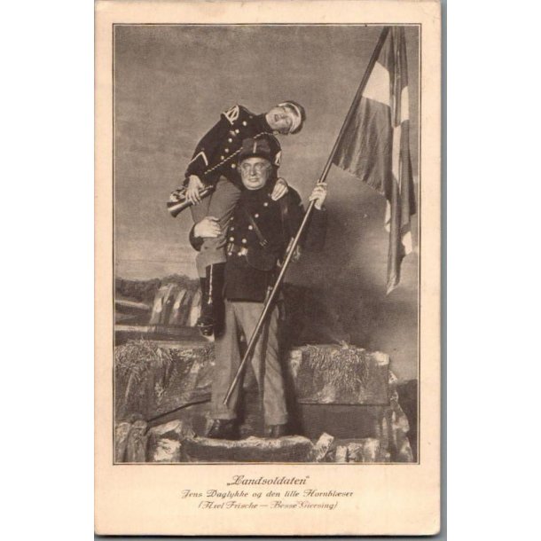 Landsoldaten - Folketeateret - Skuespiller - Postkort - Ubrugt