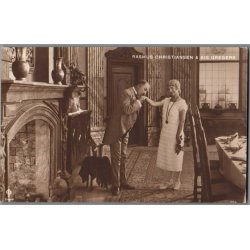 Rasmus Christiansen og Kis Gregers - Skuespiller - Postkort - Ubrugt