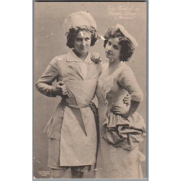 Else Frlich og Gerda Krum i "Rverne" - Skuespiller - Postkort - Ubrugt