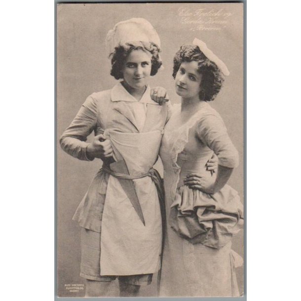 Else Frlich og Gerda Krum i "Rverne" - Skuespiller - Postkort - Ubrugt