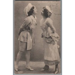 Else Frlich og Gerda Krum i "Rverne" - Skuespiller - Postkort - Brugt