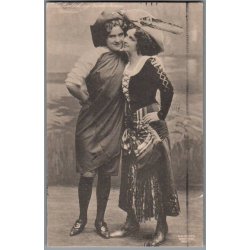 Else Frlich og Gerda Krum i "Rverne" - Skuespiller - Postkort - Brugt