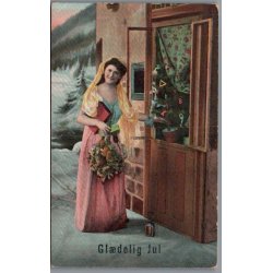 Julemrke 1912 p Postkort