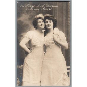 Else Frlich og A.M. Christiansen i 