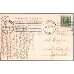 Else Frlich og Poul Reumert i "Dollarprinsessen" - Skuespiller - Postkort - Brugt