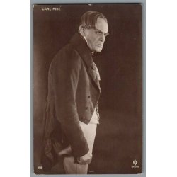 Carl Hinz - Skuespiller - Postkort - Ubrugt