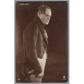 Carl Hinz - Skuespiller - Postkort - Ubrugt
