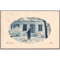 Julemrke 1912 p Postkort