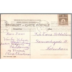 Rosa Hjort og Henry Seemann i "Sommerrejsen" - Skuespiller - Postkort - Brugt