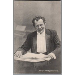Albert Helsengreen - Skuespiller - Postkort - Brugt