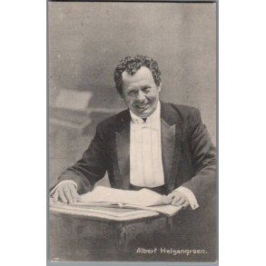 Albert Helsengreen - Skuespiller - Postkort - Brugt