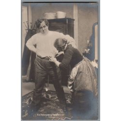 Emil Helsengreen og Sigrid Redersen i  "Tvillinger"- Skuespiller - Postkort - Ubrugt