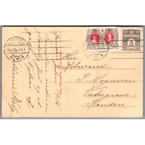 Julemrke 1912 p Postkort