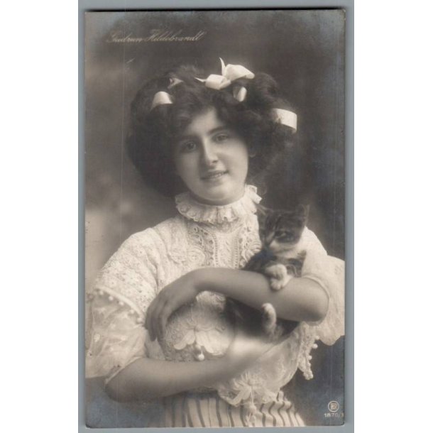 Gudrun Hildebrandt - Skuespiller - Postkort - Ubrugt