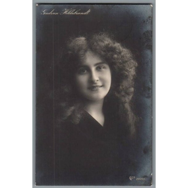 Gudrun Hildebrandt - Skuespiller - Postkort - Ubrugt
